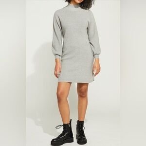 GENTLE FAWN | Waffle | Chloe |Sweater | Dress | Gray| Long Sleeve | Size XS